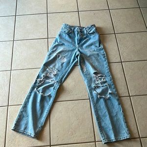 forever 21 . size 24 . lightwash denim